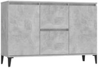 vidaXL Sideboard, Kommode Betongrau 104x35x70 cm Holzwerkstoff