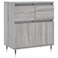 vidaXL Sideboard, Kommode Grau Sonoma 60x35x70 cm Holzwerkstoff