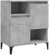 vidaXL Sideboard Sideboard Betongrau 60x35x70 cm Holzwerkstoff (1 St)