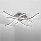 B.K.Licht LED Deckenleuchte, LED fest integriert, Neutralwei&szlig;, Deckenlampe,