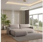Masseno Ecksofa TURIN mit Schlaffunktion L-Form, Sofa mit Bettkasten