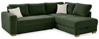 luma-home Ecksofa 15213, Dauerschl&auml;fer B257/T206/H85 cm mit Bettkasten und...