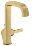 hansgrohe Waschtischarmatur Axor Citterio 190 Waschtischmischer mit Pingriff mit