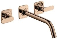 hansgrohe Unterputzarmatur Axor Citterio M 3-Loch Waschtischarmatur Unterputz