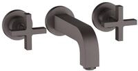 hansgrohe Unterputzarmatur Axor Citterio 3-Loch Waschtischarmatur Kreuzgriff