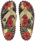 Gumbies Original in Denim Hibiscus T-Strap-Zehentrenner Hergestellt aus...