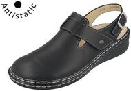 Finn Comfort FINN COMFORT Aveiro Damen Clog antistatic schwarz Nappaleder -...