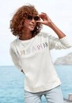 Elbsand Sweatshirt Alma mit Logostickerei vorne, l&auml;ssige Passform,...