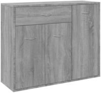vidaXL Sideboard, Kommode Grau Sonoma 88x30x70 cm Holzwerkstoff