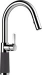 Schock K&uuml;chenarmatur SC-520 SB ausziehbar, Strahl-Brause,...