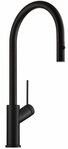 Naber K&uuml;chenarmatur Einhebelmischer Linea Mio 2 schwarz matt, Hochdruck 5011306