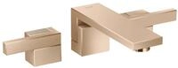 hansgrohe Unterputzarmatur Axor Edge 3-Loch Waschtischarmatur m. Push-Open