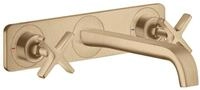 hansgrohe Unterputzarmatur Axor Citterio E 3-Loch Waschtischarmatur mit Platte