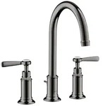 hansgrohe Waschtischarmatur Axor Montreux 180 3-Loch Hebelgriff mit