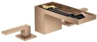 hansgrohe Waschtischarmatur Axor MyEdition 70 3-Loch ohne Platte mit Push-Open