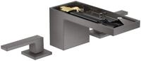 hansgrohe Waschtischarmatur Axor MyEdition 70 3-Loch ohne Platte mit Push-Open