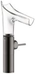 hansgrohe Waschtischarmatur Axor Starck V 220 Waschtischmischer mit Glasauslauf