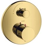hansgrohe Unterputzarmatur Axor Starck Thermostat mit Absperrventil Unterputz