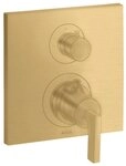 hansgrohe Unterputzarmatur Axor Citterio Thermostat mit Absperrventil Unterputz...