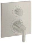 hansgrohe Unterputzarmatur Axor Citterio Thermostat mit Absperrventil Unterputz...