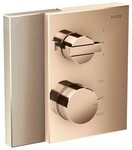 hansgrohe Unterputzarmatur Axor Edge Thermostat mit Absperr- und Umstellventil