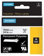 DYMO Beschriftungsband 18484 Schriftband Vinyl schwarz/wei&szlig;