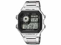 Casio Collection Chronograph AE-1200WHD-1AVEF, Quarzuhr, Armbanduhr, Herrenuhr,