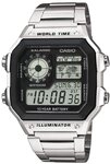 CASIO TIMELESS COLLECTION Chronograph AE-1200WHD-1AVEF, Quarzuhr, Armbanduhr,
