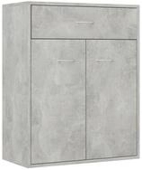 vidaXL Sideboard, Kommode Betongrau 60x30x75 cm Holzwerkstoff