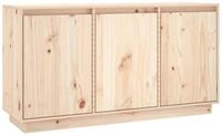 vidaXL Sideboard, Kommode 111x34x60 cm Massivholz Kiefer