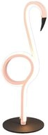Reality Leuchten LED Tischleuchte INGO, LED Tischlampe in Flamingo Form, 6W 550 Lumen