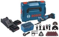 Bosch Professional Akku-Multifunktionswerkzeug GOP 18 V 34 Akku Multi Cutter + 2x