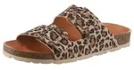 VERBENAS Randell Leopardo Pantolette, Sommerschuh, Schlappen, Hausschuh mit