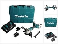 Makita Winkelschleifer DGA 900 PTKX2 Akku Winkelschleifer 36V (2x18V) 230mm...