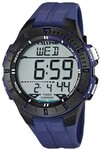 Calypso Quarzuhr Herrenuhr K5607-2 Blau Kunststoffband 48 mm