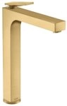 hansgrohe Waschtischarmatur Axor Citterio 280 Einhebel mit Hebelgriff - Brushed...