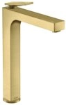 hansgrohe Waschtischarmatur Axor Citterio 280 Einhebel mit Hebelgriff - Brushed...