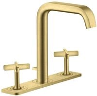 hansgrohe Waschtischarmatur Axor Citterio E 170 3-Loch mit Platte mit