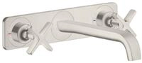 hansgrohe Unterputzarmatur Axor Citterio E 3-Loch Waschtischarmatur mit Platte