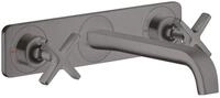 hansgrohe Unterputzarmatur Axor Citterio E 3-Loch Waschtischarmatur mit Platte