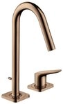 hansgrohe Waschtischarmatur Axor Citterio M 160 2-Loch mit...