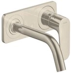 hansgrohe Unterputzarmatur Axor Citterio M Waschtischmischer mit Platte...