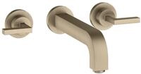 hansgrohe Unterputzarmatur Axor Citterio 3-Loch Waschtischarmatur Hebelgriff
