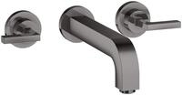 hansgrohe Unterputzarmatur Axor Citterio 3-Loch Waschtischarmatur Hebelgriff