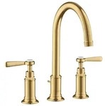 hansgrohe Waschtischarmatur Axor Montreux 180 3-Loch Hebelgriff mit