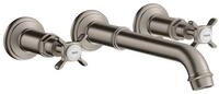 hansgrohe Unterputzarmatur Axor Montreux 3-Loch Waschtischarmatur Kreuzgriff