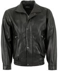Maddox Lederjacke Holdo MADDOX - Herren Lederjacke Blouson Lammnappa schwarz