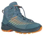 Lowa Zirrox II GTX MID Junior (Multifunktion, wasserdicht) petrol/mango Wanderschuh