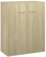 vidaXL Sideboard, Kommode Sonoma-Eiche 60x30x75 cm Holzwerkstoff