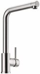 Naber K&uuml;chenarmatur Einhebelmischer Linea Arco 1 edelstahlfinish, Niederdruck